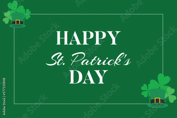 Fototapeta St. Patrick Day poster. 