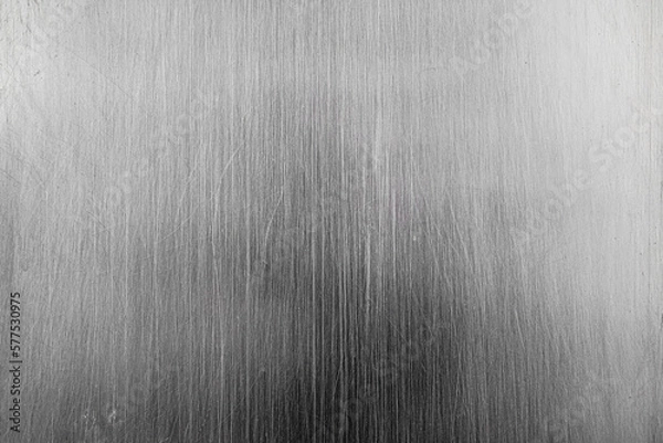 Fototapeta Clean and sharp steel surface texture with small scratches. 4k photorealistic texture
