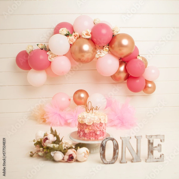 Obraz First Birthday Cake Smash