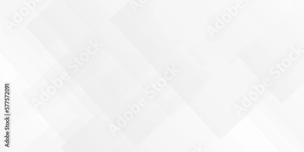 Obraz Abstract white and gray background with lines white light & grey background. Space design concept. Decorative web layout or poster, banner. White grey background vector design.