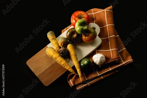 Obraz still life with vegetables