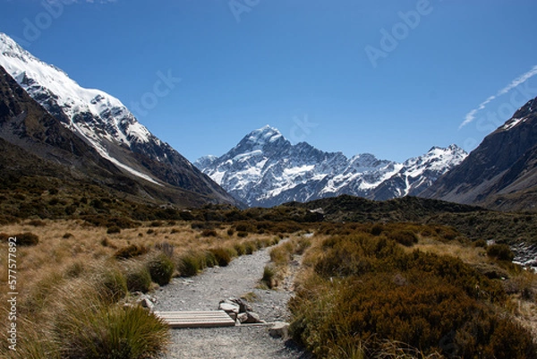 Fototapeta Hooker Valley Track