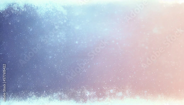 Fototapeta gradient with grainy texture, snow overlay background