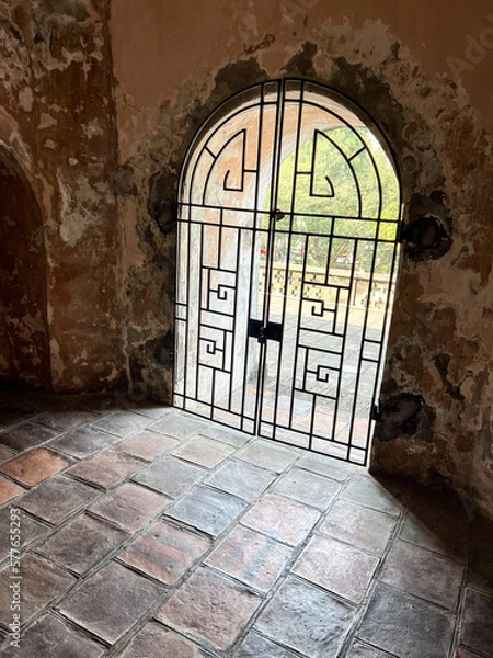 Obraz old fort gates