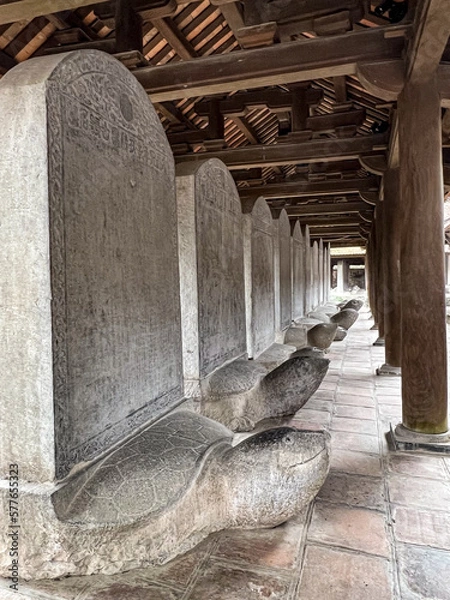 Obraz stone statue in the temple
