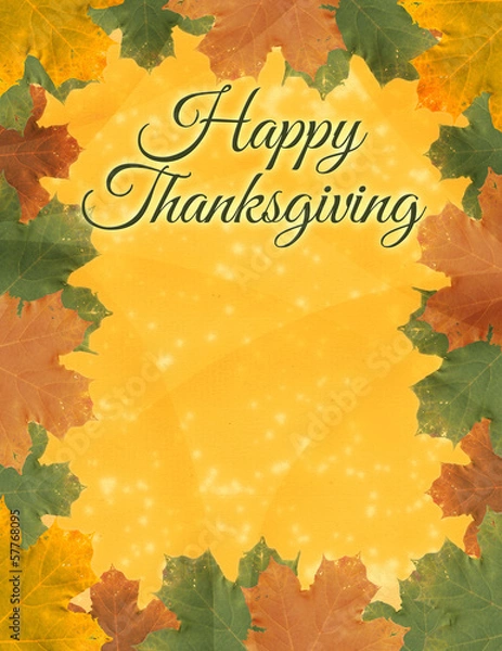 Obraz Happy Thanksgiving!