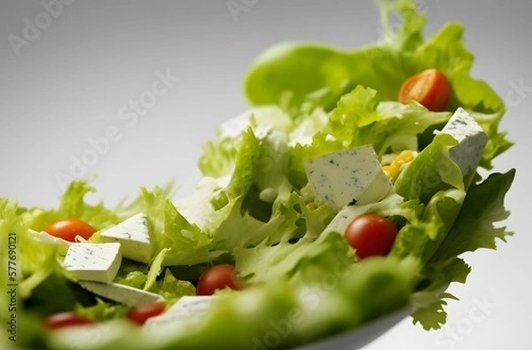 Fototapeta fresh vegetable salad