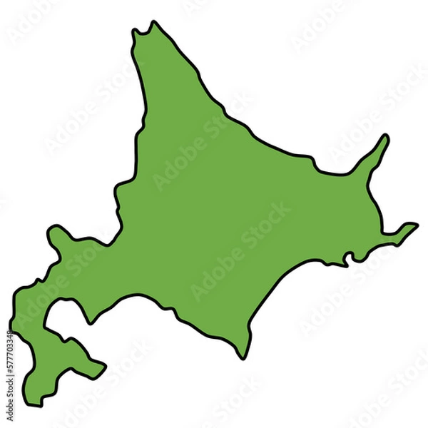 Obraz ラフな北海道