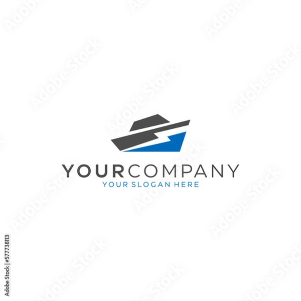 Obraz ship graphic icon vector file 