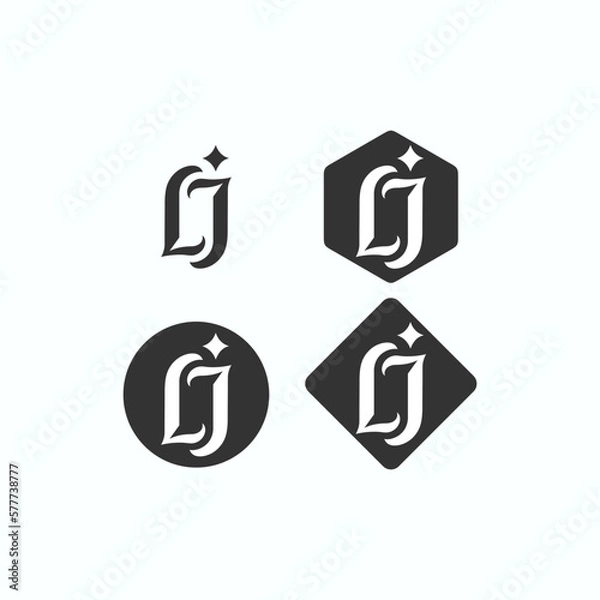 Obraz LJ logo design