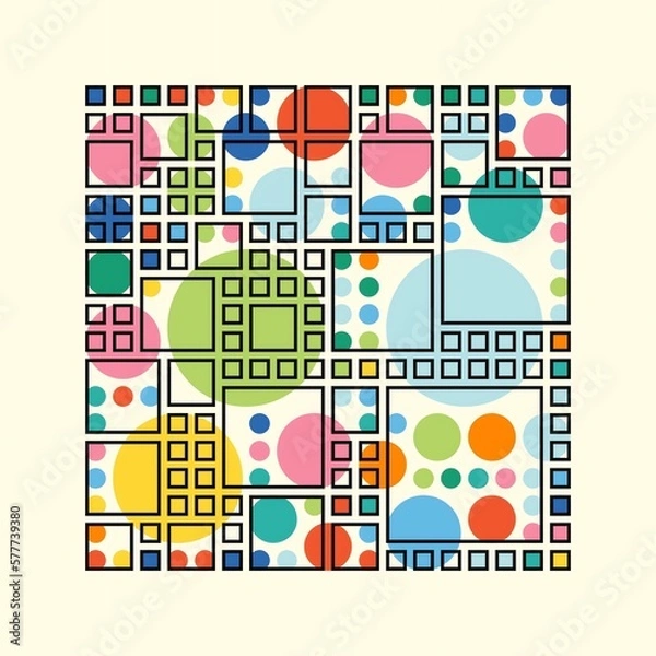 Fototapeta Geometric Abstract Graphics