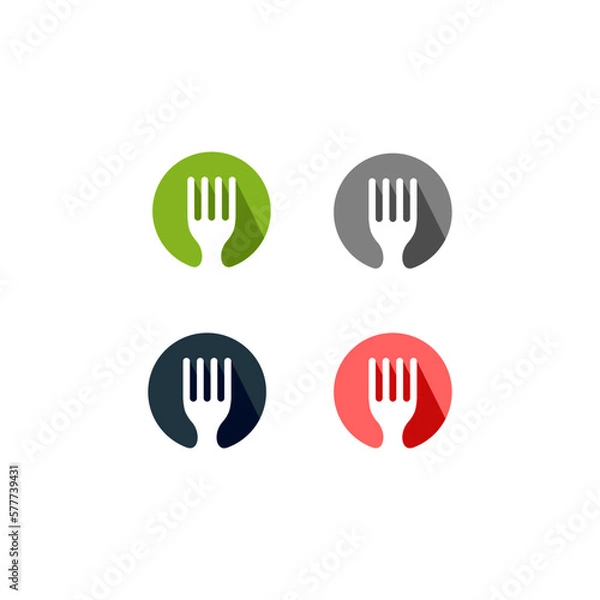 Fototapeta cutlery character design vector