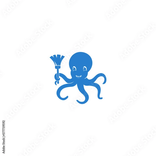 Fototapeta octopus illustration vector file download