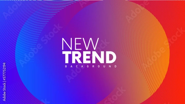 Obraz Modern Abstract Template Background. Minimal covers design. Website Page Design. Dynamic shapes composition. Minimal geometric background. Creative geometric wallpaper. Minimalistic creative design.