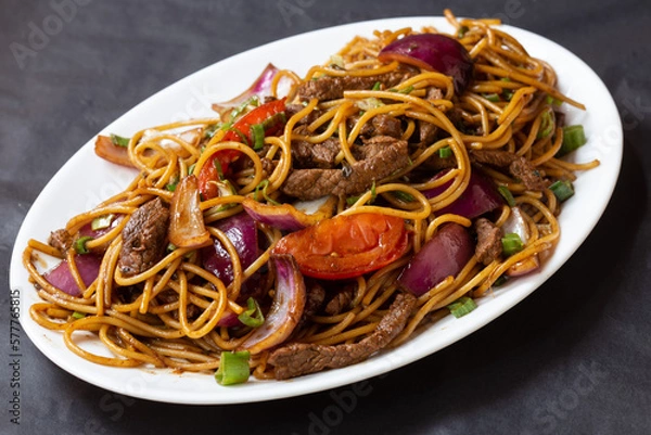 Obraz Tallarines saltados