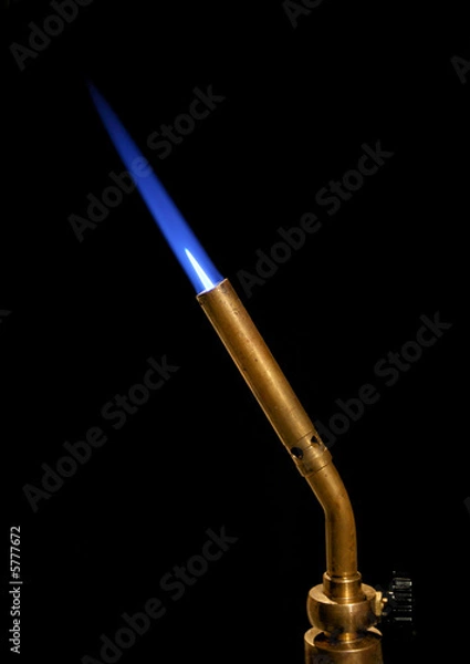 Obraz Isolated propane torch