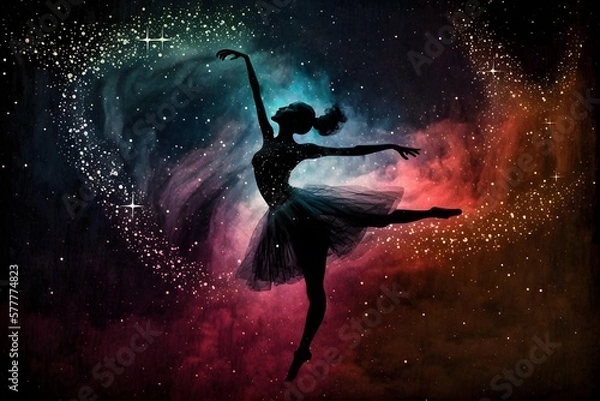 Obraz Dancer and  the Universe.