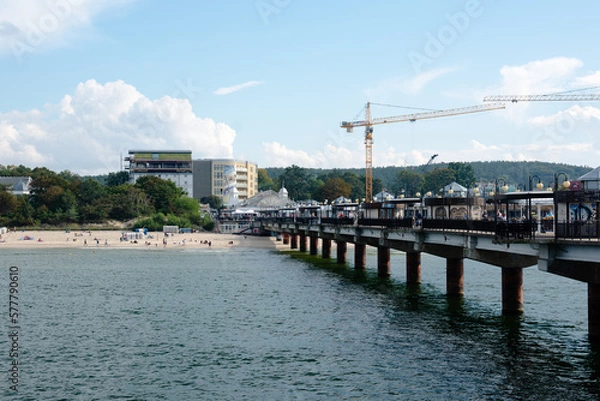 Fototapeta Molo w Międzyzdrojach