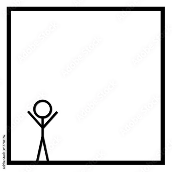 Obraz Stickman