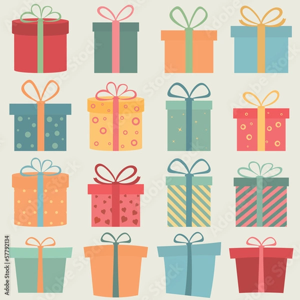 Obraz gift boxes