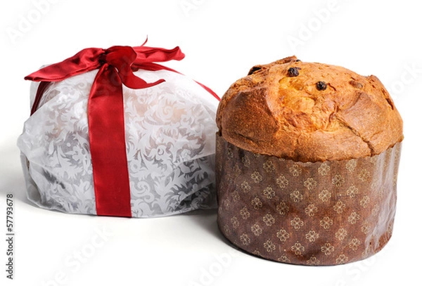 Fototapeta Pandoro e Panettone