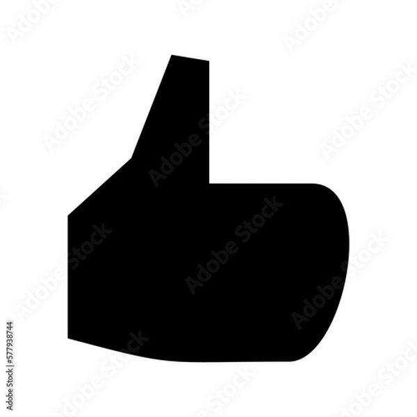 Fototapeta like icon or logo isolated sign symbol vector illustration - high quality black style vector icons
