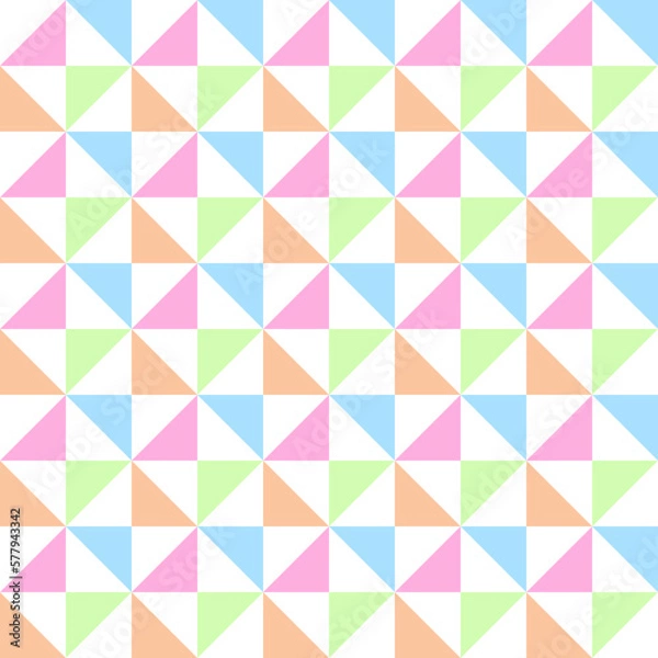 Obraz seamless geometric pattern