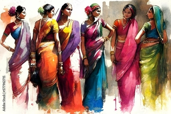 Obraz Indian women