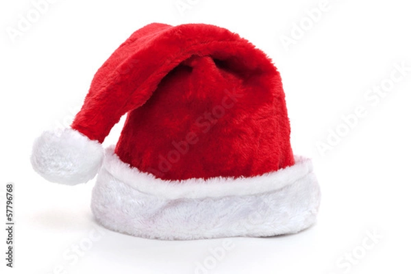 Fototapeta Weinachtsmütze mit Zipfel