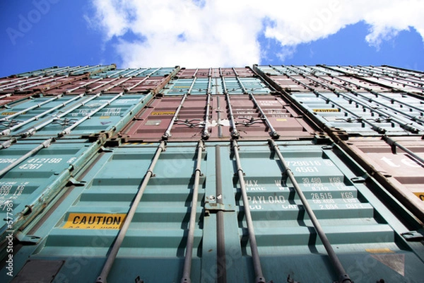 Obraz Pojemnik i niebo