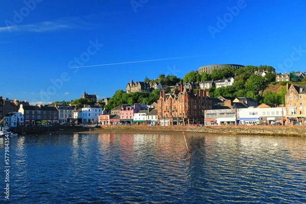 Fototapeta Oban coastal town in Scotland