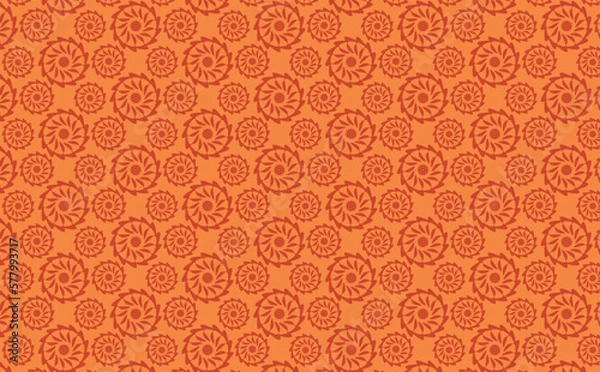 Obraz エスニックな模様の背景画像