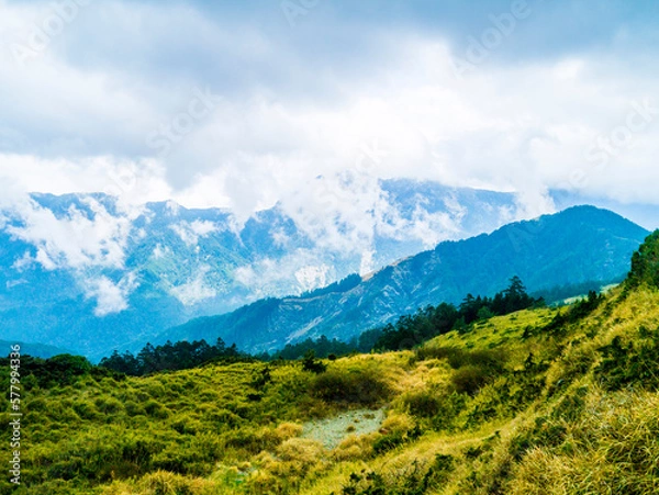 Fototapeta 台湾 南投県 合歓山