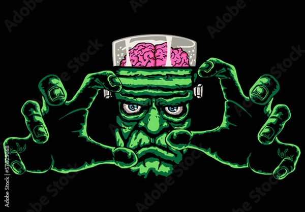 Obraz frankenstein monster