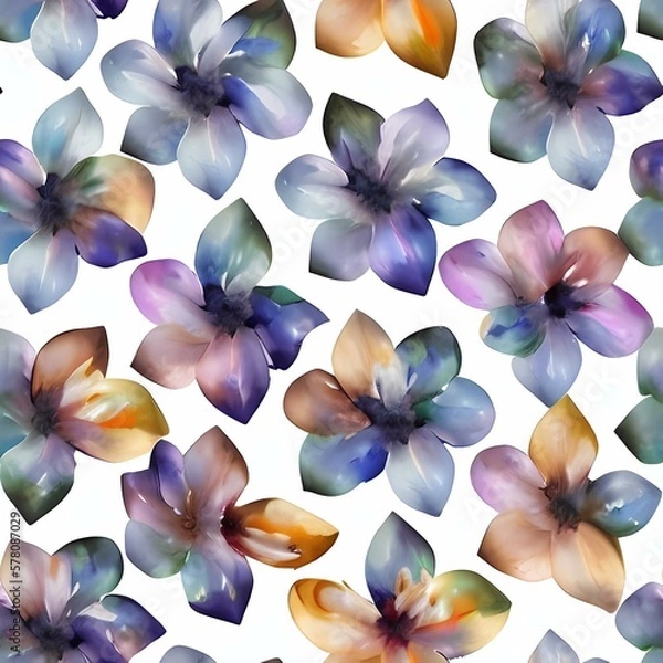 Obraz plumeria flowers background