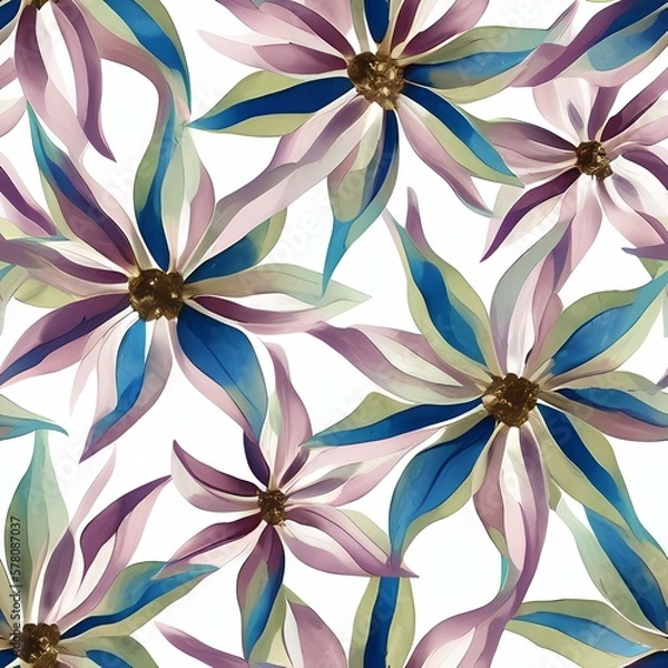 Obraz seamless floral pattern