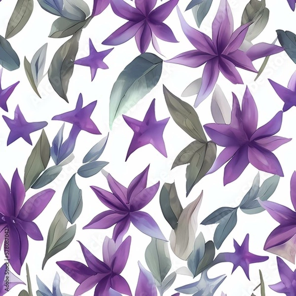 Obraz seamless floral pattern