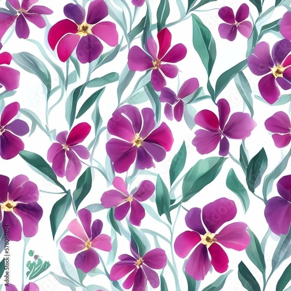 Obraz seamless floral pattern