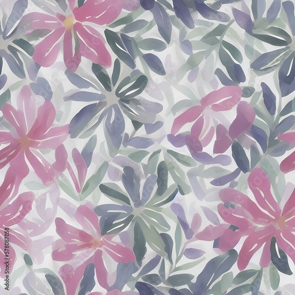 Obraz seamless floral pattern