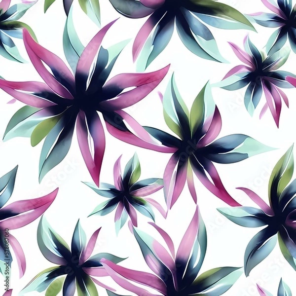 Obraz seamless floral pattern