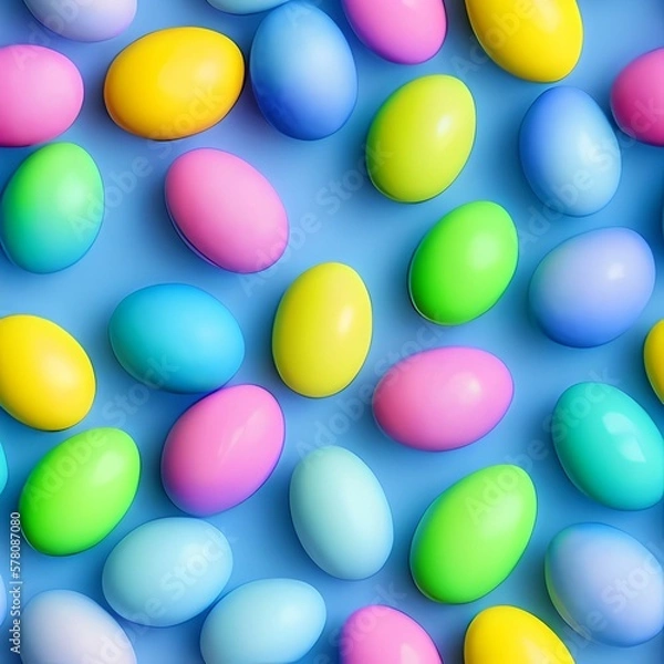 Obraz colorful eggs