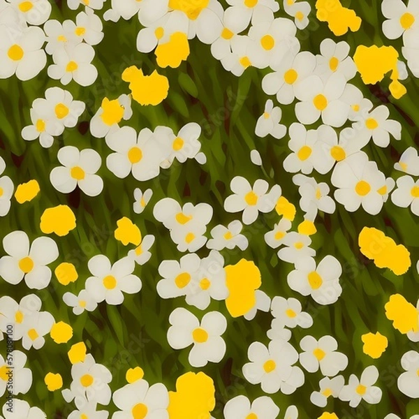 Obraz seamless floral pattern