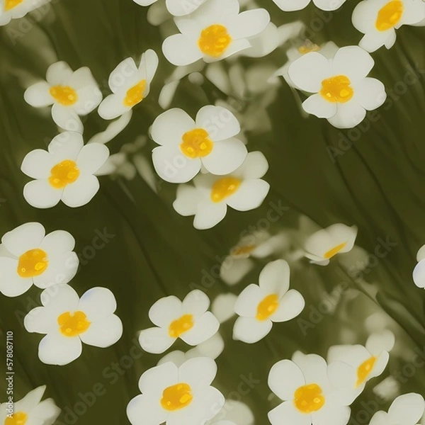 Obraz white flowers