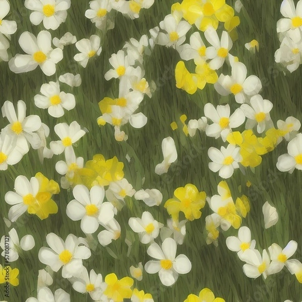 Obraz flowers background