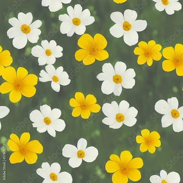 Obraz seamless floral pattern