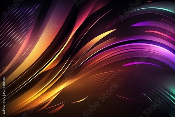 Obraz Fluid design with Generative AI technology