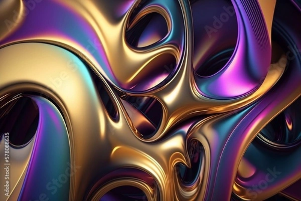 Obraz Fluid design with Generative AI technology