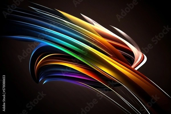 Obraz Fluid design with Generative AI technology