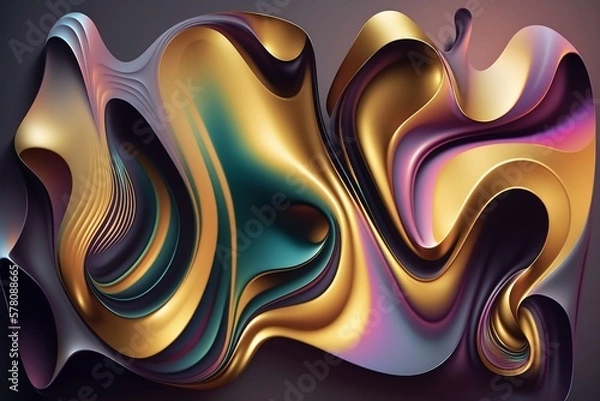 Obraz Fluid design with Generative AI technology