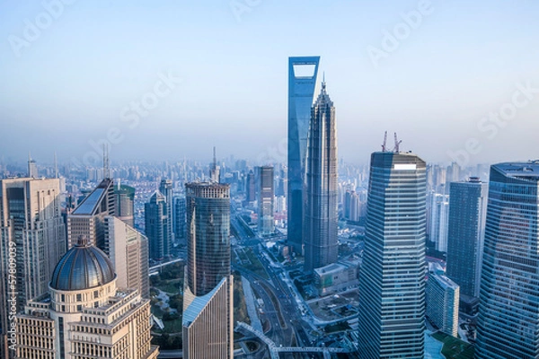 Obraz Szanghaj Pejzaż